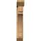 Ekena Millwork Merced Slat Rough Sawn Bracket w/ Offset Brace, Western Red Cedar, 8"W x 36"D x 48"H BKT0806X36X48MRC06RWR - alternate 4